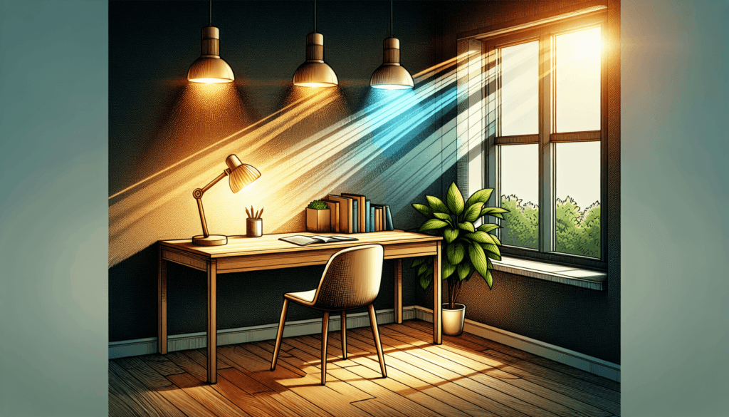 أهمية الإضاءة المناسبة في زيادة التركيز في العمل
