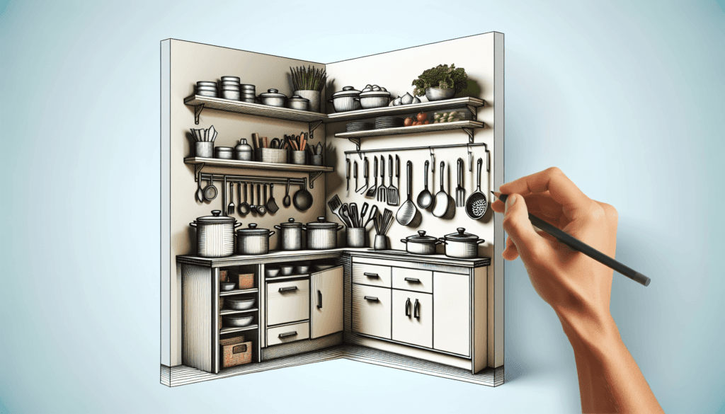 تجهيز زوايا العمل في المطبخ للراحة والكفاءة