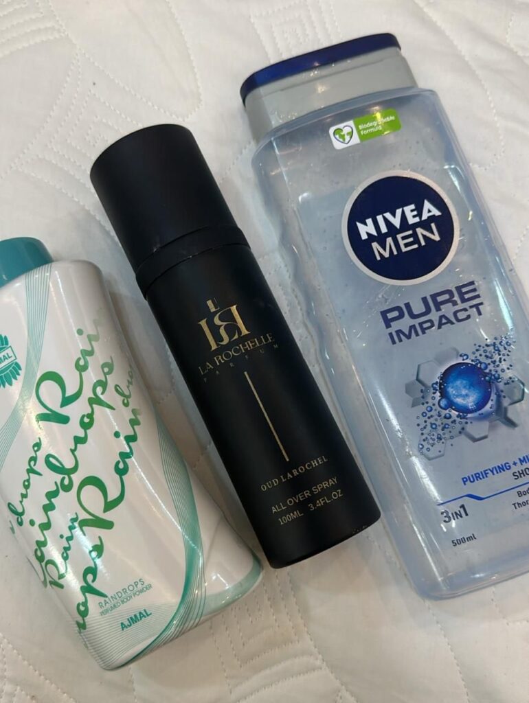 وصفة إنعاش فاخرة بعد الاستحمام