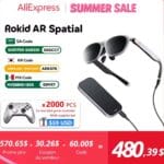 استمتع بتجربة سينمائية مذهلة مع نظارة Rokid Max 2 AR خلال عروض الصيف!