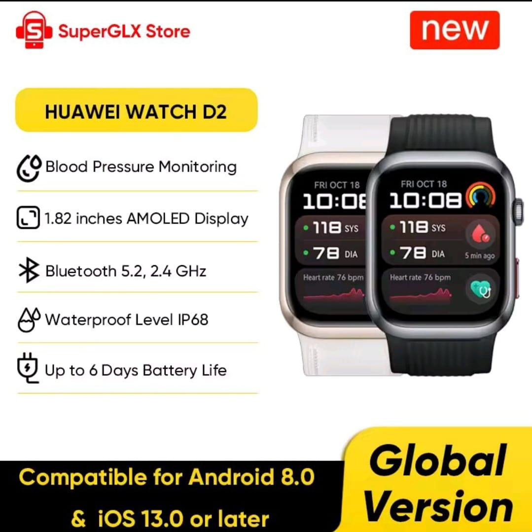 راقب صحتك مع ساعة هواوي Watch D2 – التحول الذي تحتاجه