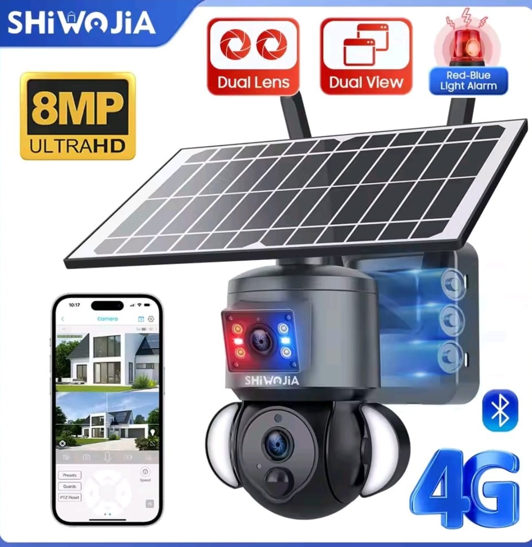 احصل على كاميرا SHIWOJIA 4K الاحترافية للمزارع والمستودعات بسعر لا يفوت