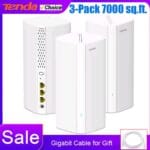 تغطية واي فاي مذهلة مع Tenda WiFi6 AX3000 Mesh – عرض خاص لا يفوت!