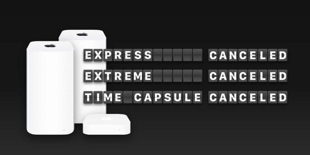 توقف macOS عن دعم النسخ الاحتياطي لآيربورت/تايم كابسول عبر Time Machine في العام المقبل