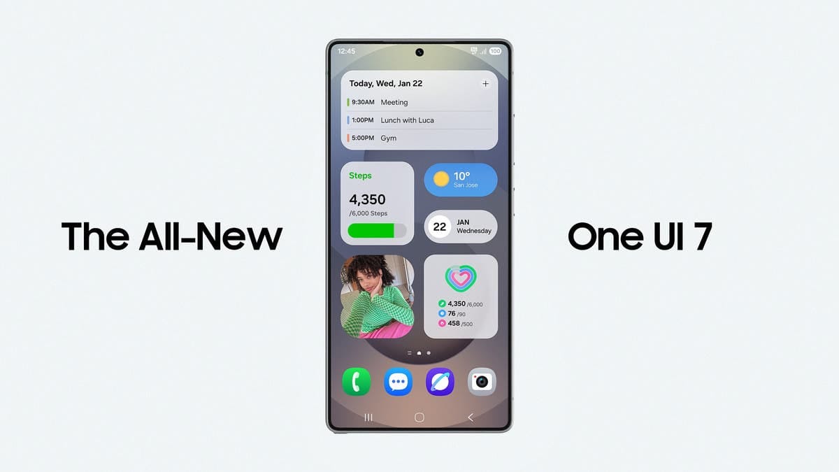 سامسونغ تبدأ اختبار واجهة One UI 8 لهاتفين ذكيين آخرين