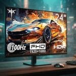 مراجعة شاملة لشاشة KTC 24 Inch 1080P Gaming Monitor بسعر 223 ريال: هل هي الخيار المثالي لجهاز الكمبيوتر الخاص بك؟