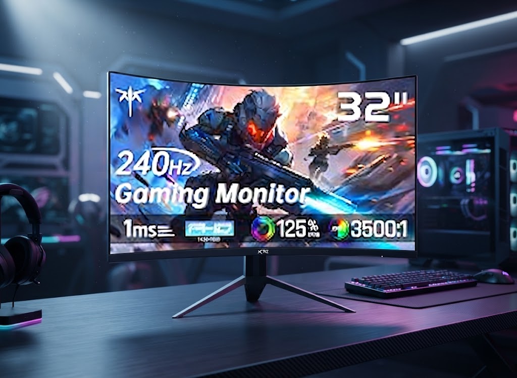 مراجعة شاملة لشاشة KTC 32 بوصة 240Hz المنحنية: تألق الأداء والسعر في 800 ريال سعودي!