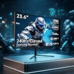 مراجعة شاملة لشاشة ألعاب KTC 24 بوصة 240Hz منحني – السعر 333 ريال مع مقارنة بأفضل البدائل