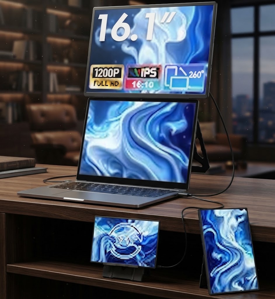 مراجعة شاملة لجهاز Teamgee 16.1″ Laptop Screen Extender بسعر 389 ريال سعودي: مقارنة مع أفضل البدائل