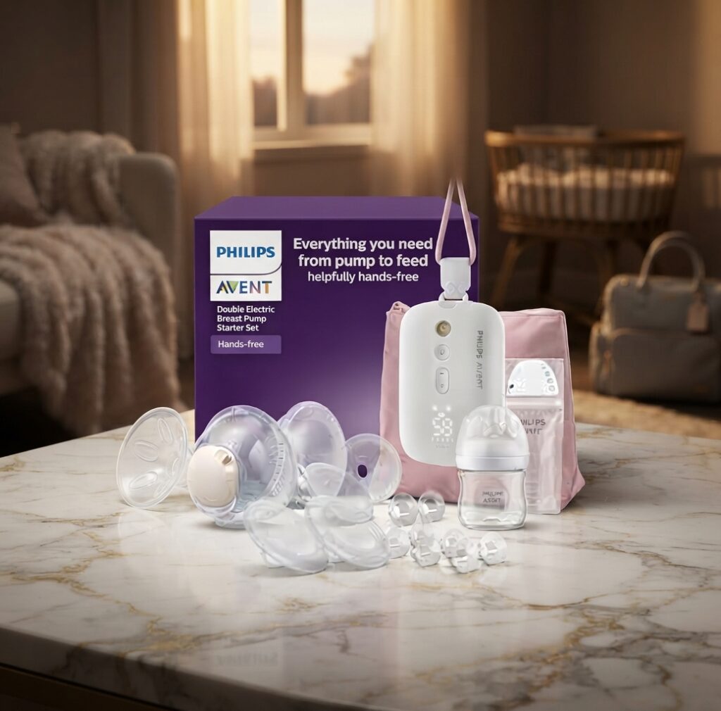مراجعة شاملة لمضخة الثدي الكهربائية Philips AVENT – السعر 662 ريال سعودي وقارن مع البدائل!