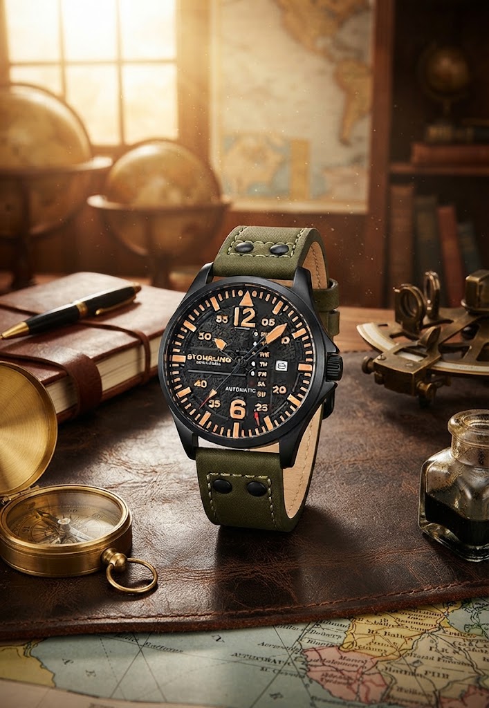 مراجعة شاملة لساعات Stuhrling Original: ساعة الطيار الرياضية الأنيقة بسعر 373 ريال سعودي