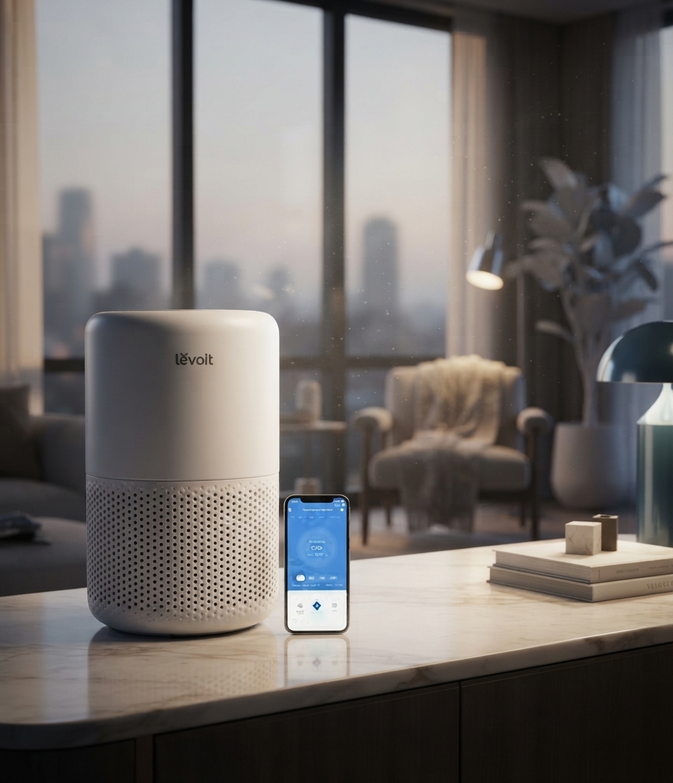 مراجعة شاملة لجهاز LEVOIT Smart WiFi Air Purifier: استمتع بنقاء الهواء بسعر 241 ريال سعودي!