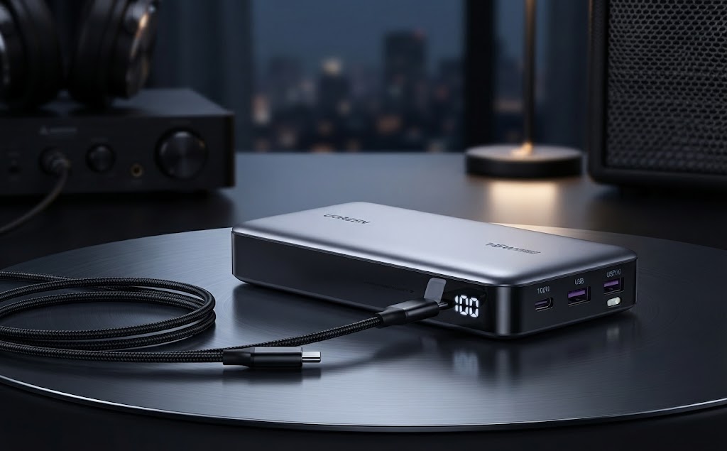 مراجعة شاملة لجهاز UGREEN Power Bank 25000mAh بسعر 138 ريال سعودي – كيف يمكن أن يحل مشكلتك في شحن الأجهزة!