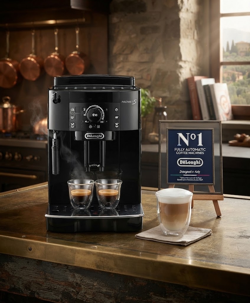 مراجعة شاملة لجهاز De’Longhi Coffee Machine MAGNIFICA S بسعر 1799 ريال سعودي – قوة القهوة في متناول يديك! مقارنة مع أفضل البدائل