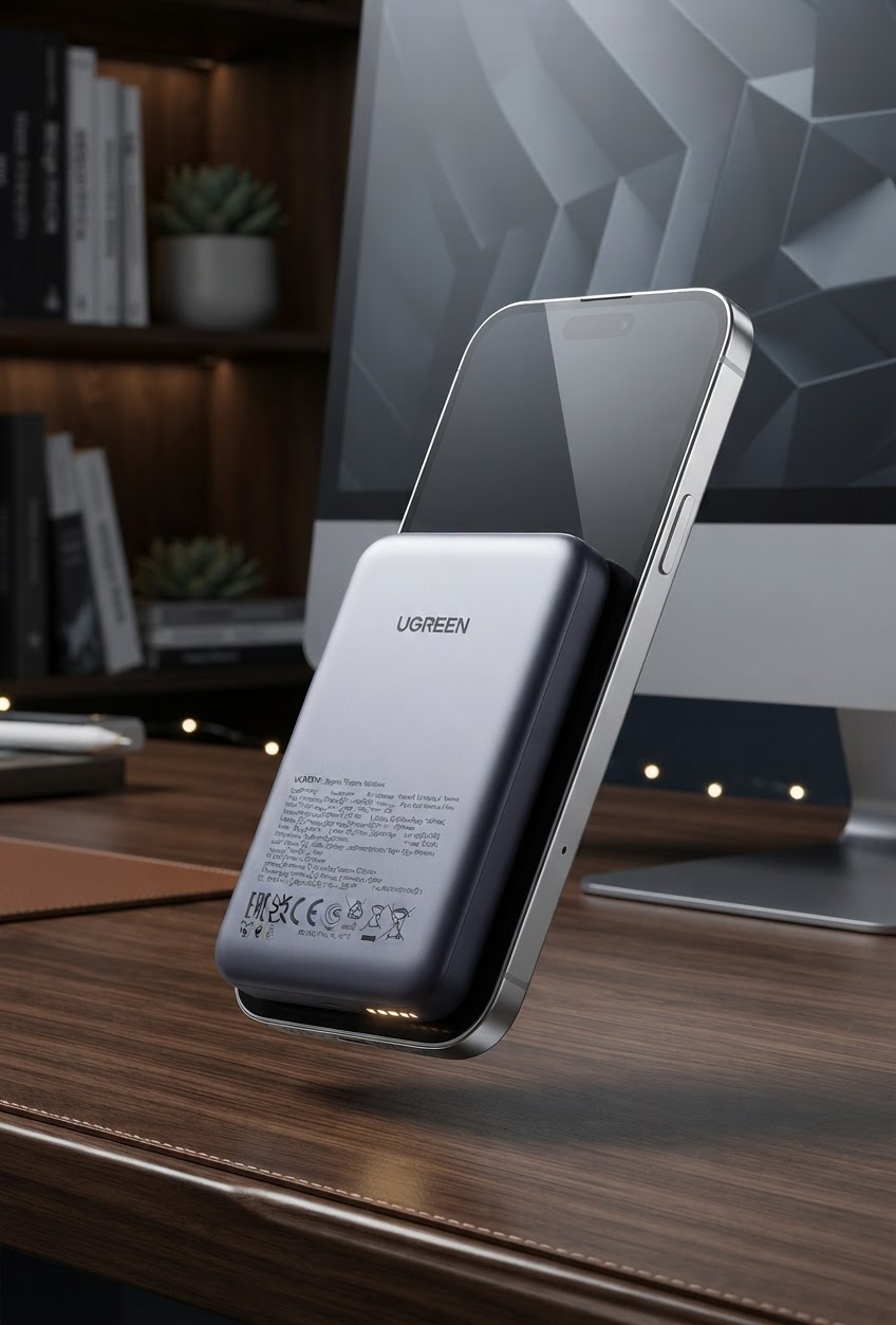 مراجعة شاملة لجهاز UGREEN Magsafe Power Bank 10000mAh PD 20W بسعر 82 ريال سعودي – مقارنة مع أفضل البدائل