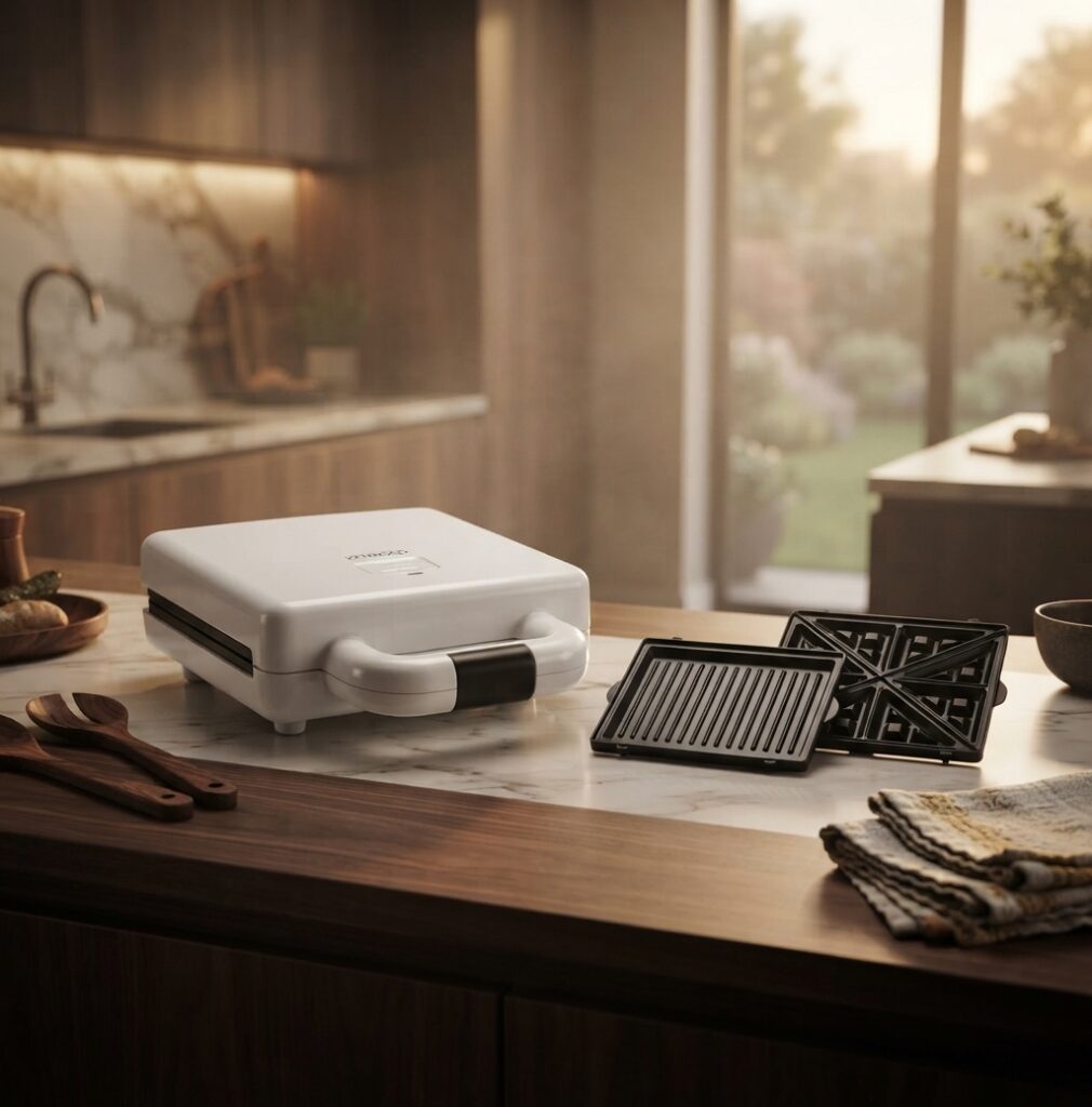 مراجعة شاملة لجهاز Kenwood Sandwich Maker بتقنية 3 في 1 – بسعر 141 ريال سعودي مع أفضل البدائل