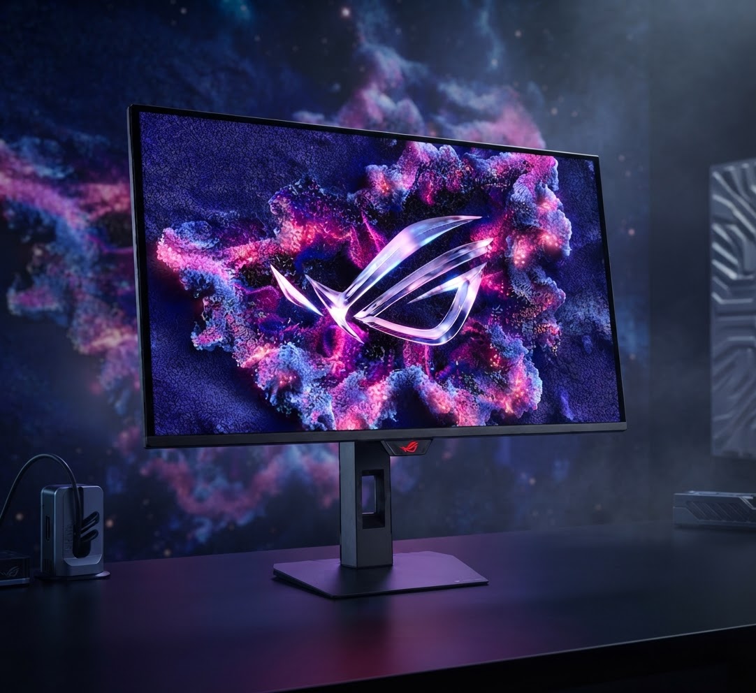 ASUS ROG Strix OLED XG27AQDPG Gaming Monitor: المراجعة الشاملة والسعر في السعودية 3549 ريال، قارن الآن مع المنافسين!