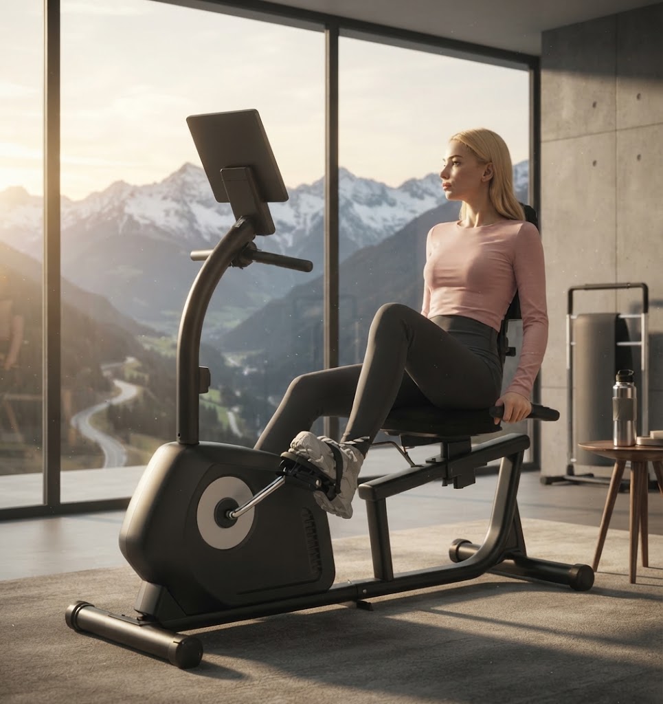 مراجعة شاملة ودقيقة لدراجة مُمارسة CURSOR Recumbent Exercise Bike بسعر 1300 ريال — اكتشفوا البدائل الأفضل