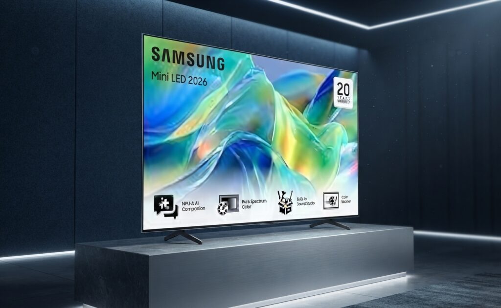 Samsung 85 Inch Mini LED TV: مراجعة شاملة 2026 بسعر 3224 ريالاً مقارنة مع البدائل