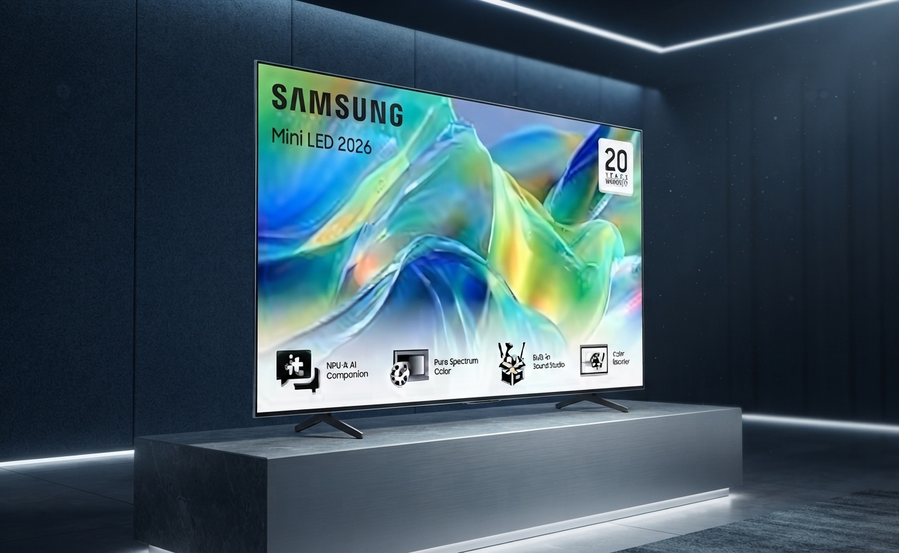 Samsung 85 Inch Mini LED TV: مراجعة شاملة 2026 بسعر 3224 ريالاً مقارنة مع البدائل