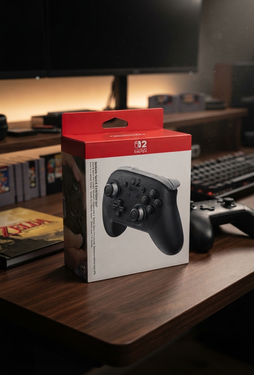 مراجعة شاملة لجهاز Nintendo Switch 2 Pro-Controller بسعر 271 ريال سعودي – أفضل خيار للألعاب