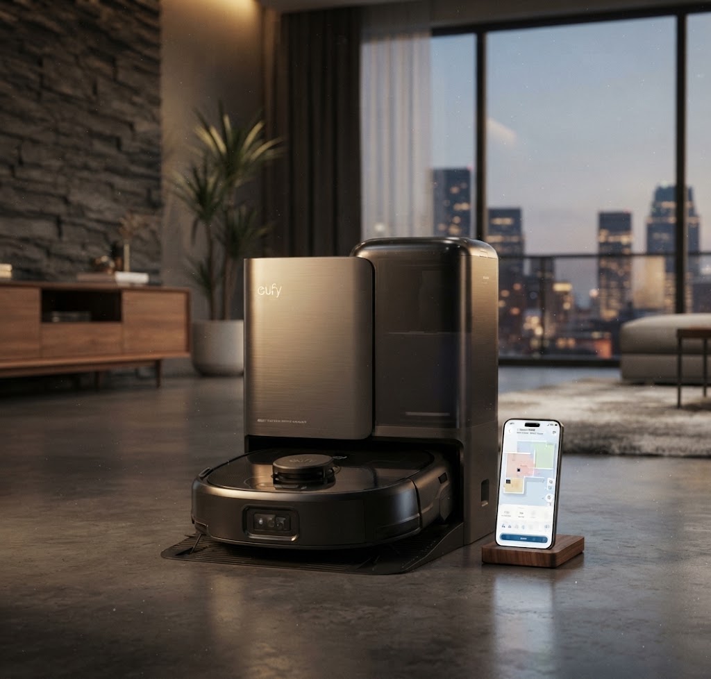 مقارنة شاملة بين Anker eufy E25 Omni Robot Vacuum Cleaner مع محطات الشحن الأوتوماتيكية بسعر 1824 ريال سعودي – هل يستحق الشراء؟
